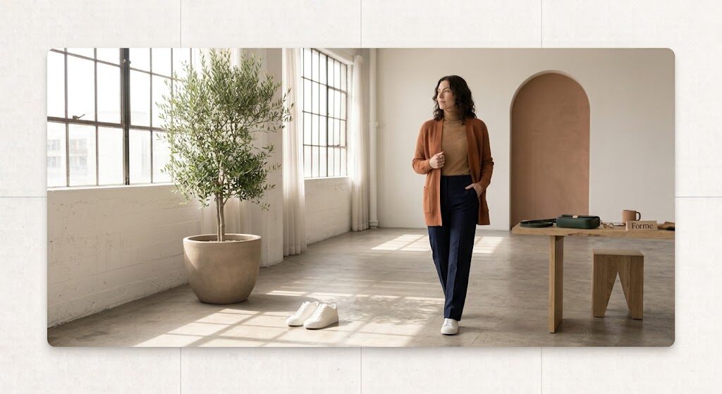 Wool cardigan